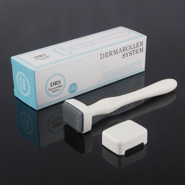 DRS 140 Derma Stamp Roller En Acier Inoxydable Microneedle Anti-Vieillissement Cicatrice Acné Spot Rides Soins De La Peau Rajeunissement dermaroller