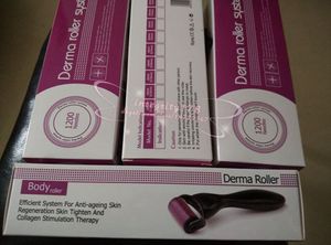 Drs Derma Roller-1200, Verwisselbare hoofd Derma Roller, DRS 1200 Naalden Dermaroller, 1200 Naalden Dermaroller, Makeup Tool 10pcs / lot