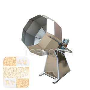 Machine octogonale d'assaisonnement de collations de croustilles de pommes de terre de nourriture frite par tambour fabricant de revêtement aromatisant d'arachide