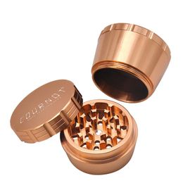 Trommelstijl aluminium rokende kruidenmolen met pollen catcher 4 -delige 56 mm metalen grinder tabak kruid grinders rookaccessoires