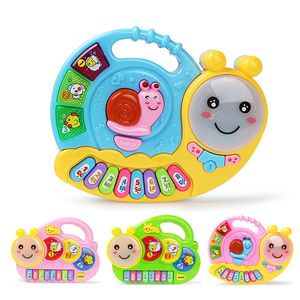 Drums Percussion 2 Types Baby Music Keyboard Piano Drum With Animal Sounds Songs Early Educational for Kids Musical Instrument Toys 230410