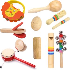 Drums Percussion Kids Musical Toys For Babies Jouet Instrument de Musique Juguetes Educativos Para Nios 2 3 4 5 6 AOS Kinder Spielzeug 230209