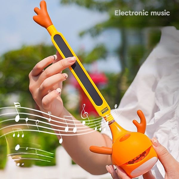 Batterie Percussion Otamatone Instrument de Musique Électronique Japonais Synthétiseur Portable Drôle Sons Magiques Jouets Cadeau Créatif pour Enfants Adultes 230410