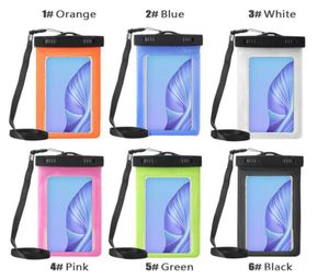 Dry Bag Waterdichte tas PVC Beschermende universele telefoontas Etui met kompas Zakken voor duiken Zwemmen Voor smartphone tot 51262799