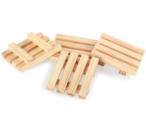 Soporte para jabón seco, jabonera de madera Natural, plato de ducha de pino Natural, jabón de lavado, accesorios de baño