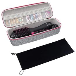 Secadora Eva Hard Portable Tarking Protect Pouch para Revlon Onestep Hair Secador y Volumizador Bolsa de almacenamiento de cepillo de aire caliente