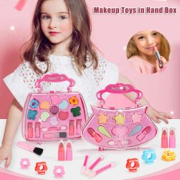 Sèche-linge jeu maison fille jouet beauté cosmétique porte case de coiffure sèche-cheveux sèche-cheveux de maquillage jeu paire sac pour enfants pour les filles sèche