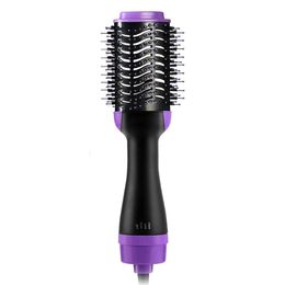 Secadores 1000w Cepillo de aire caliente Rizador de pelo Alisador Peine Negativo Original Ion Blow Secador de pelo Volumizador Salón Herramientas de peinado