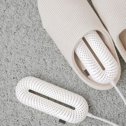 Secadoras de calzado de desodorización de 20 W secador de toalla para la toalla doméstica secadora mini zapatillas eléctricas transpirables Guante de bota de bota Protector de pie de calentador