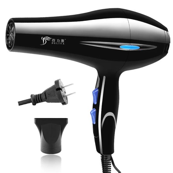 Sèchers 220V Blow Dryer Howerpower 2000w Hair Dryer Dryer Electric Hair Dryer Salon Heron Hairdressing Blow Canister