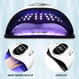 Drogers 66 LED's nageldroger USB krachtige nagellamp UV voor het genezen van alle nagelsgellak met bewegingsdetectie manicure hine pedicure salon