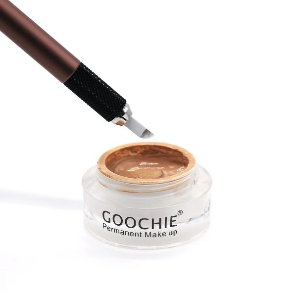 Secadores Goochie Ceja Microblading Pigmento Micro Tatuaje Tinta Crema potenciadora de cejas Pigmentos de maquillaje permanente