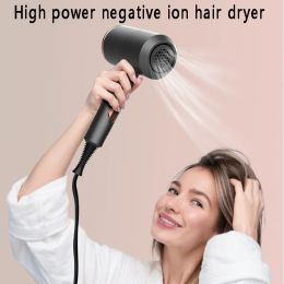 Sèche-linge sèche-cheveux avec diffuseur négatif de cheveux ioniques sèche 5 réglages de vitesse ajustement du sèche-lin