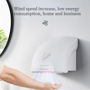 Séchants Interhasa!Séchoir à main automatique Commercial Home Toilet Energy Conservation et réduction de la consommation Air Machine de séchage à la main