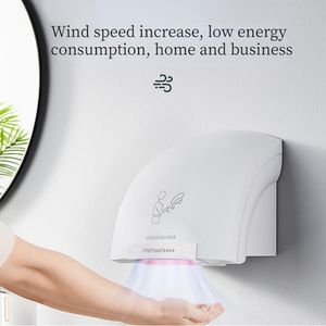 Drogers interhasa automatische handdroger commerciële woning toilet energie behoud en consumptie reductie lucht met de hand drogen hine