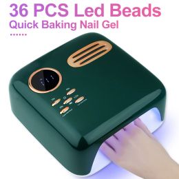 Lámpara de uñas LED LED UV UV 72W Selector de uñas rápida Curación UV Lámpara de secado de uñas de esmal