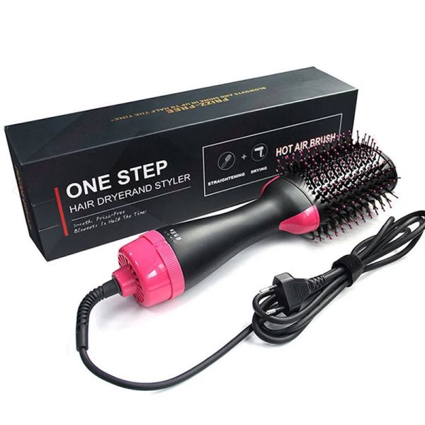 Séchoirs nouveaux 3 en 1 volume de sèche-cheveux multifonctionnels volumizer rotatif brosse chauffante rouleau rouleau rotation coiffure coiffure coiffure ferrette