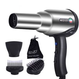 Secadores Cepillo profesional 8000W Soplo iónico negativo Fuerte viento Potente salón Secador de pelo Difusor para secador de pelo