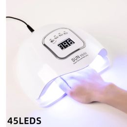 Séchoirs SUN X5 Max UV lampe à LED lampe à ongles pour sécher tous les vernis à ongles avec capteur automatique écran LCD 57LED lampe UV Portable sèche-ongles