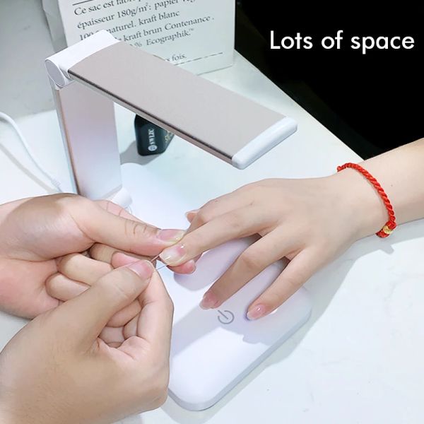 Séchoirs lampe à ongles LED UV 10W style professionnel ouvert paquet de poche sèche à ongles lampe à ongles pour gel ongle polonais