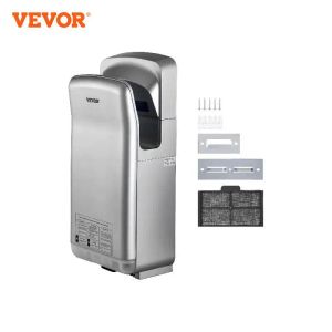 Sèche-lintes Vevor Jet Hand Dryer, Electric Commercial Blade Hand Dryer, ABS Air Air Hand Trill W / HEPA Filtration Mury Mot Séchure à main verticale