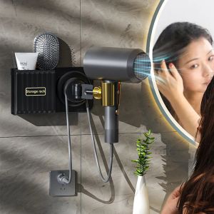 Sèchers muraux Hair Sèchement sèche-linge Organisateur de coiffure coiffure lisseur stand de salle de bain étagère de rangement shees shees shees accessoires