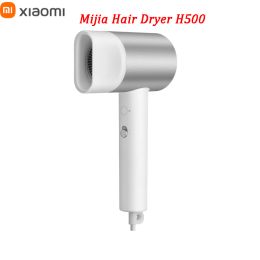 Séchoirs Xiaomi Mijia H500 Sécheur de cheveux Ion Double couche Aspiration magnétique Buse Intelligent Température Contrôle Sécheur de cheveux Hair Hair