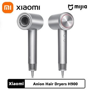 Sèche-cheveux Xiaomi Mijia haute vitesse Anion sèche-cheveux H900 vitesse du vent 60 m/s 1400w 106000 tr/min soins capillaires professionnels séchage rapide Ion négatif