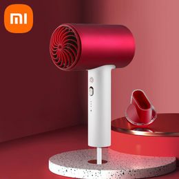 Sèche-cheveux Xiaomi Mijia Ions négatifs sèche-cheveux professionnel appareil ménager souffleur de cheveux cheveux secs avec fonction d'arrêt froid 1600w