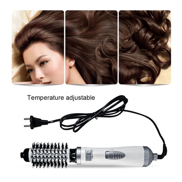 DS EU PLIG HAIRDRYER BRSPIR 220-240V 800-1000W Hair Dryer Coiffure Curler Style à 360 degrés Rotation Portable Styler 240115