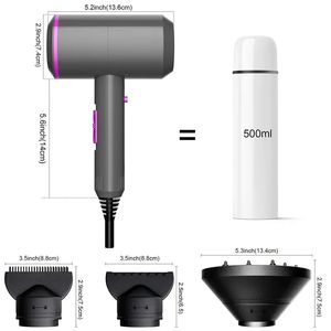 Ds Ionic 2000W Salon Prestaties AC Motor Styling Tool Professionele Föhn Negatieve Ionen Sneldrogend voor Haarverzorging 3