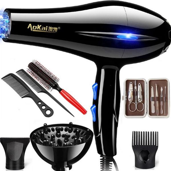 Ds VS – sèche-cheveux électrique 220V, haute puissance 2200W, pour Salon de coiffure, cartouche de soufflage, prise ue, MIX LF, 220921