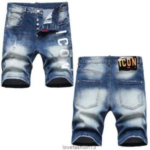 Ds2 Cool Guy Short Homme Hip Hop Rock Moto Mens Design Ripped Distressed Denim Biker Blue Dq Summer Jeans