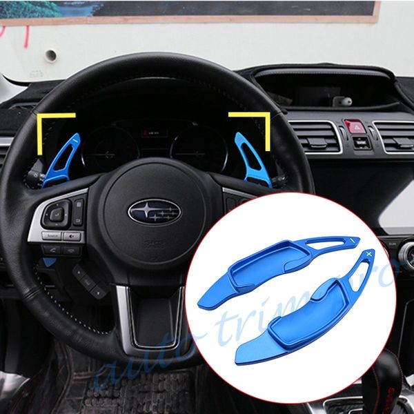 Cubierta de palanca de cambios DSG para volante, compatible con Subaru Forester XV Legacy BRZ Toyota GT86 Scion FR-S, accesorios