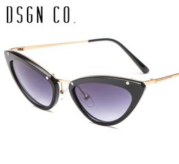 DSGN CO 2018 lunettes de soleil œil de chat pour femmes, classiques, 6 couleurs, lunettes de soleil œil de chat de styliste, UV4007460910