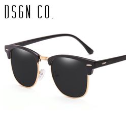 DSGN CO Brand Fashion Sunglasses pour hommes et femmes Généres de soleil carré semi-monnaie classique 12 Color UV4004547118