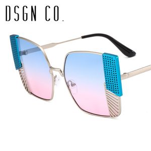 DSGN CO. La más nueva llegada de moda las gafas de sol retro gafas cuadradas Mujer de gafas de sol UV400