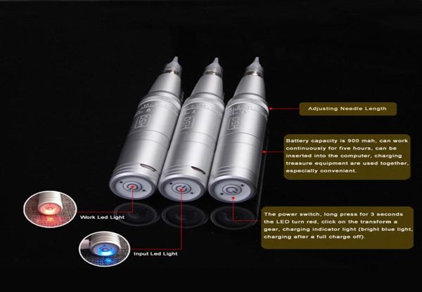 DSH – batterie de Recharge professionnelle, Machine de maquillage permanente, stylo électrique sans fil pour tatouer les sourcils, 7419911