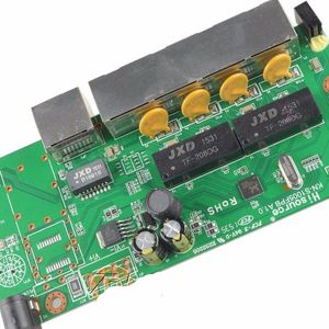 DSLRKIT 15V 75W 5-Port Passive PoE Injector Ethernet Switch, Full-Duplex Network Switch for Ubiquiti Mikrotik