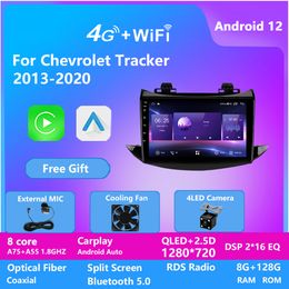 DSP 4G Android 11 vidéo pour Chev Tracker 2013-2020 autoradio multimédia lecteur vidéo GPS Navigation Autoradio Audio stéréo DVD 2 Din