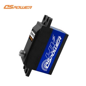 DSPower 15kg 180 °/300 ° Korte lichaam Servo metaalversnelling Digitale laag profielmotor voor 1/8 1/10 RC CAR RC Helicopter Airplane Robot