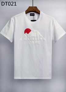 DSQ PHANTOM TURTLE Men's T-Shirts Mens Designer T Shirts Black White Back Cool T-shirt Men Summer Italian Fashion Casual Street T-shirt Tops Plus Size M-XXXL 158263