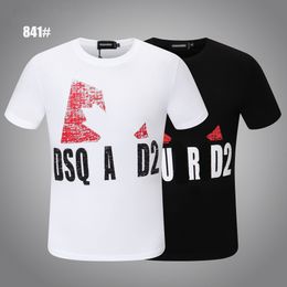 Dsq Pattern T-shirt D2 Phantom Turtle 2022ss New Mens Designer camiseta París Moda Camisetas Verano Hombre Calidad superior 100% algodón TO456