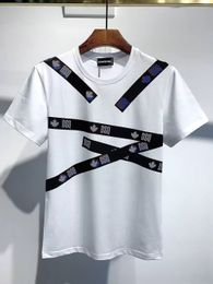 DSQ PHANTOM TURTLE 2022FW nouveau T-shirt de créateur pour hommes t-shirts de mode italienne t-shirts à motif d'été T-shirt pour hommes de qualité supérieure en coton