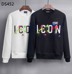 DSQ PHANTOM TURTLE Marque Hoodie Mens Designer Hoodies Italie mode Sweats Automne Hiver Imprimer Homme Sweat À Capuche Homme Top Qualité 100% Coton Tops 51584