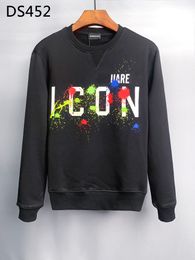 DSQ PHANTOM TURTLE Marque Sweat à capuche Hommes Designer Sweats à capuche Italie Mode Sweatshirts Automne Hiver Imprimer Homme Sweat à capuche Homme Top Qualité 100% Coton Tops 01210