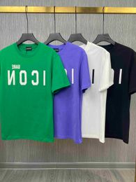 DSQ PHANTOM TURTLE Camisetas para hombre 2023 Nueva camiseta de diseñador para hombre Camisetas de moda de Italia Camiseta de verano para hombre Suave y cómoda 100% algodón Tops 7547