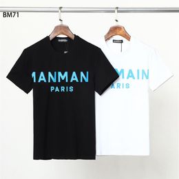 DSQ PHANTOM TURTLE T-shirts pour hommes T-shirt en coton noir avec logo bleu de la marque Paris imprimé T-shirts de mode T-shirts d'été homme 247y