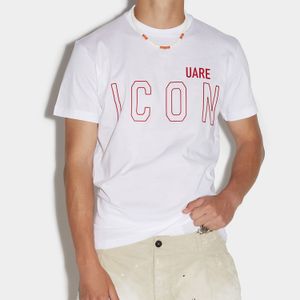 DSQ PHANTOM TURTLE T-shirts pour hommes T-shirts de créateurs pour hommes Noir Blanc Contour Cool T-shirt Hommes Mode d'été Casual Street T-shirts Tops Plus Taille M-XXXL 68810