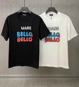 DSQ PHANTOM TURTLE Hommes T-Shirts Hommes Designer T-shirts Noir Blanc Bello Bello Cool T-shirt Hommes D'été Mode Casual Rue T-shirt Tops Plus La Taille M-XXXL 68720